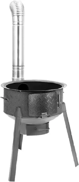 Wood stove, heating, outdoor camping portable, with chimney pipe, suitable for cooking, camping, hiking., 13.78inx15.75in, 3654147