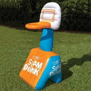 WOW Sports Hoops Splash Pad - (Only Hoops and Basketballs), Inflatable Basketball Hoop, Large