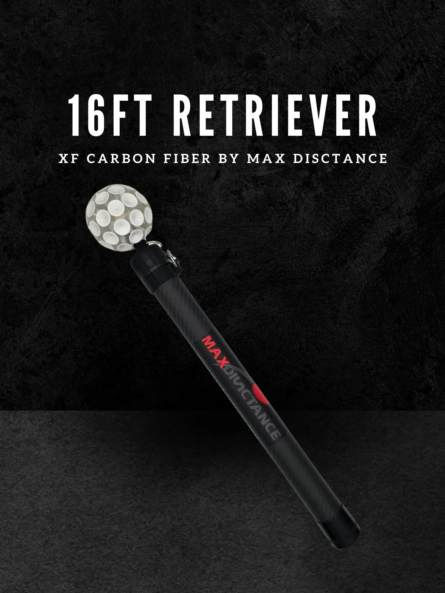 XF Series 16ft Carbon Fiber Disc Golf Retriever