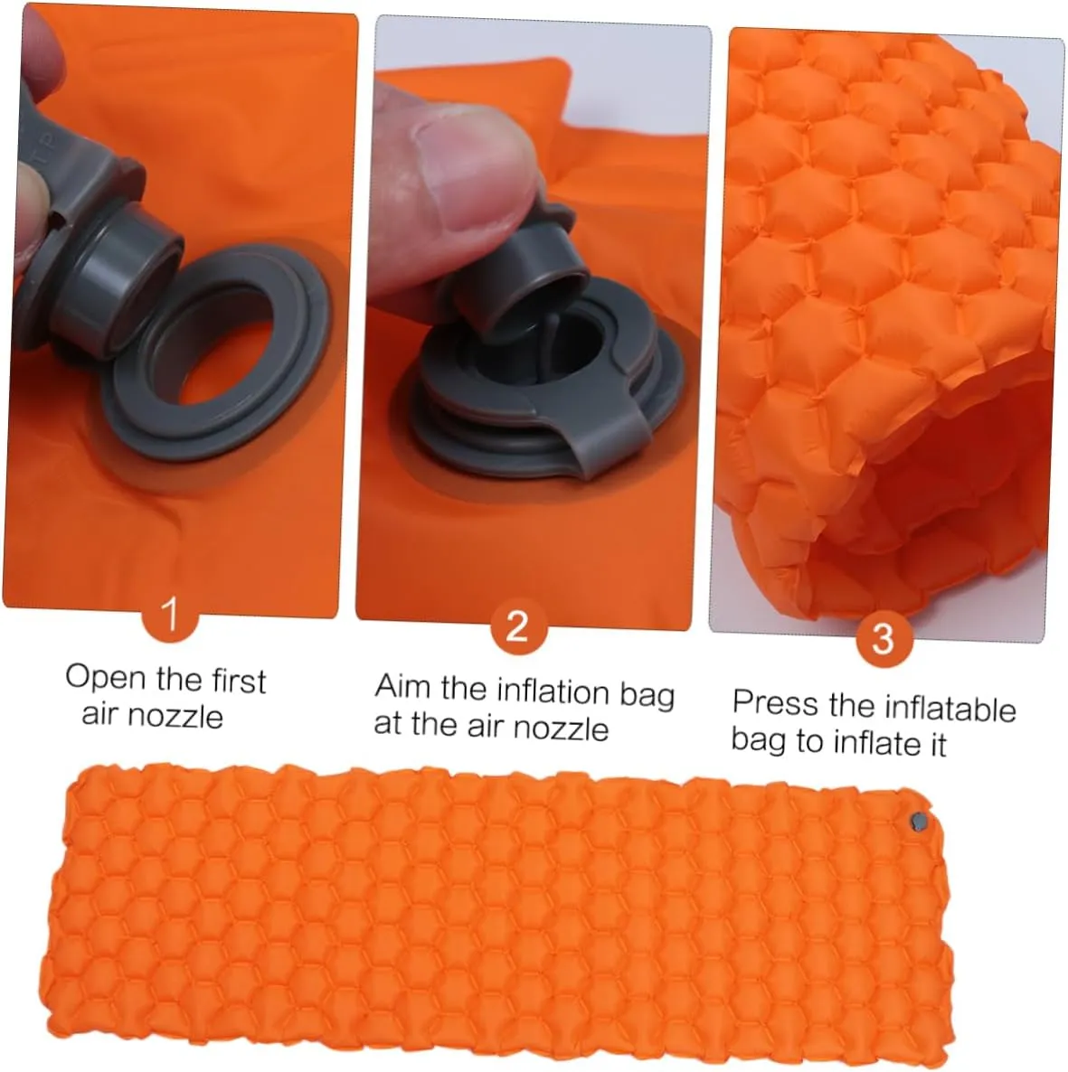 Yardwe Inflatable Sleeping Pad Air Mattress Camping Tent Portable Waterproof Sleep Mat