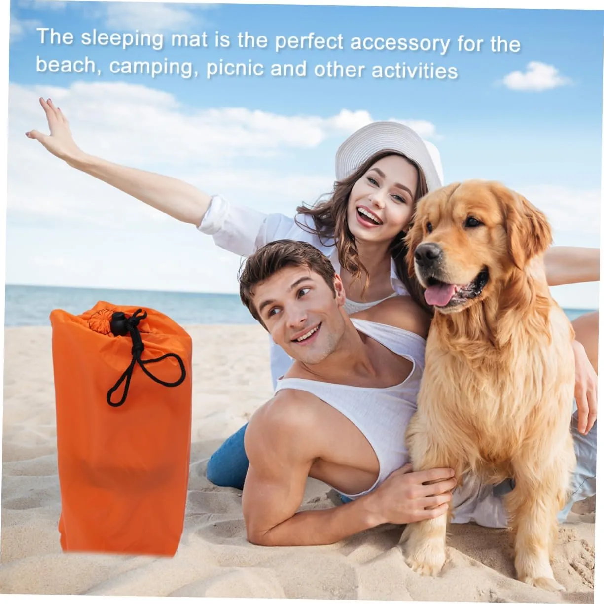 Yardwe Inflatable Sleeping Pad Air Mattress Camping Tent Portable Waterproof Sleep Mat