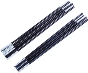 YARNOW 2pcs Fiberglass Tent Poles Fiber Glass Tent Pole Tent Pole Replacement Kit Single Tent Pole Single Person Tent Outdoor Accessories Multiplayer Tent Pole Replacement Fiberglass, SI12742V226