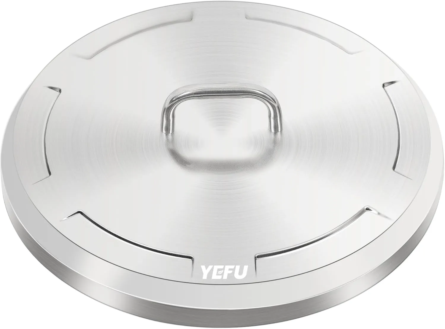 YEFU Fire Pit Lid for Solo Stove Bonfire 19.5 Inch, Portable 304 Stainless Steel Cover Accessory for 19" Outdoor Firepit, Waterproof Anti-Dust and All-Weather Resistant