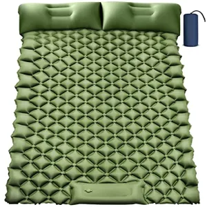 Yuzonc Double Camping Sleeping Pad, Inflatable Camping Pad