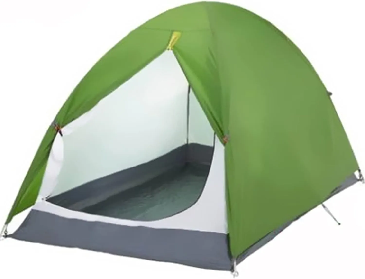 YYDS Tents for Camping Quick to Build Outdoor Tent 2 People Double Deck Camping Tent Waterproof Available in Three Seasons Tourist Excursion Camping Tents (Color : Green)