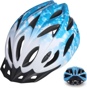 Zacro Adult Bike Helmet Lightweight for Men Women Comfort with Pads&Visor, Certified Bicycle Helmet for Adults Youth Mountain Road Biker