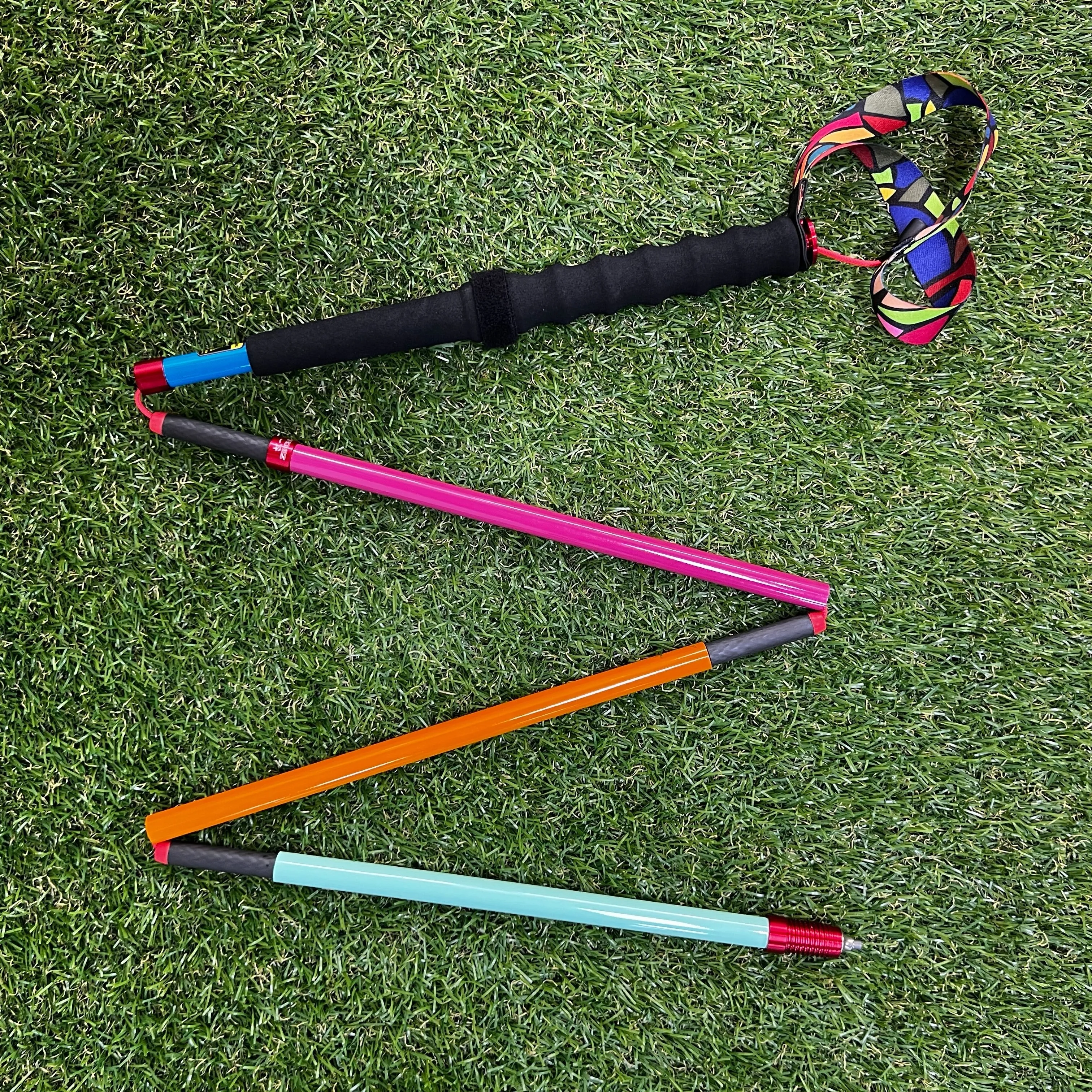 Zenone - Z1802 - Lightweight Coloured Carbon Trekking Poles