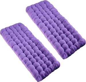 Zone Tech Camping Cot Mattress Pad Premium Quality Outdoor Comfortable Thicker Cotton Sleeping Cot Lightweight Waterproof Bottom Pad Mattress for Adult, Kid