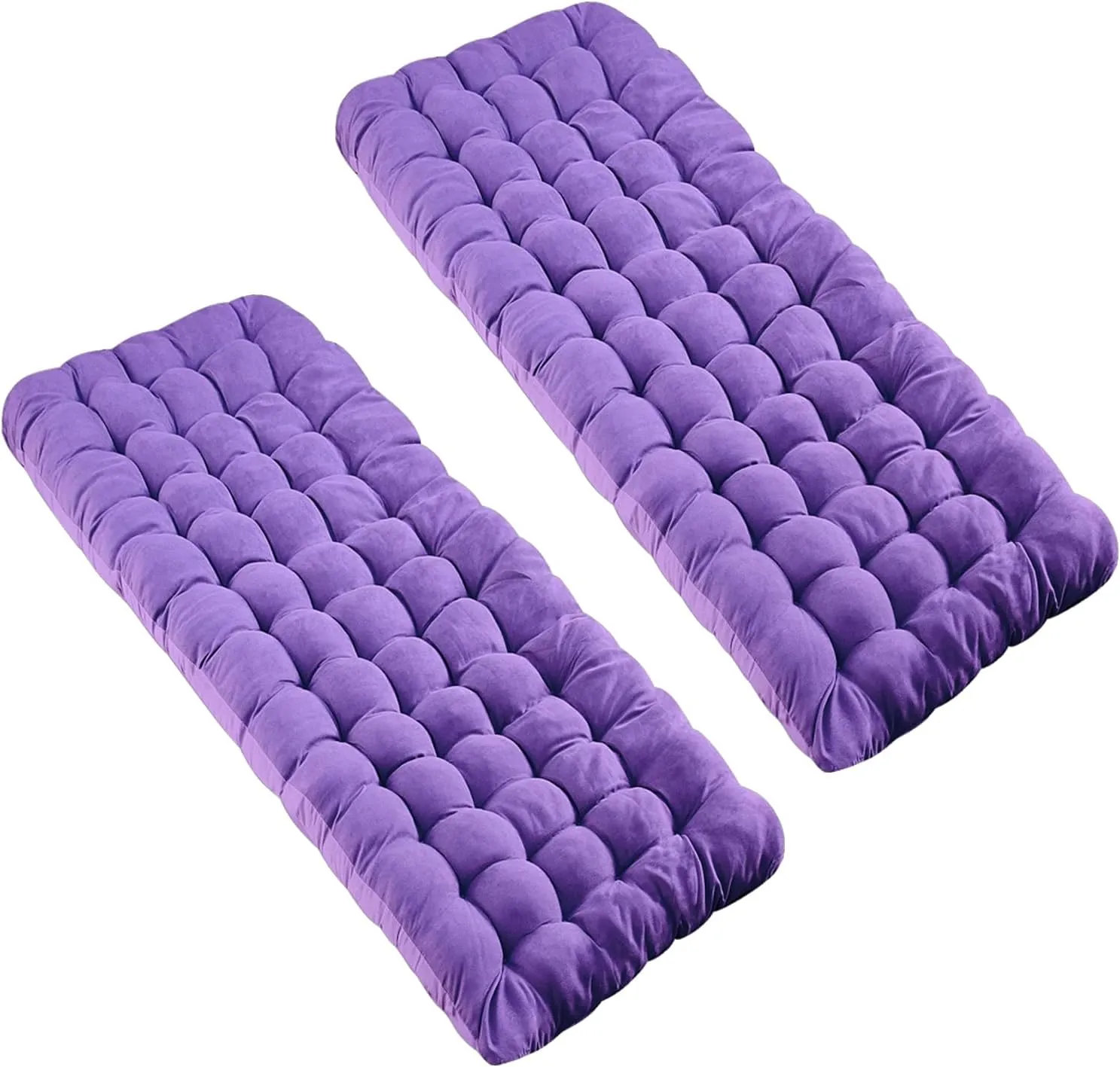 Zone Tech Camping Cot Mattress Pad Premium Quality Outdoor Comfortable Thicker Cotton Sleeping Cot Lightweight Waterproof Bottom Pad Mattress for Adult, Kid